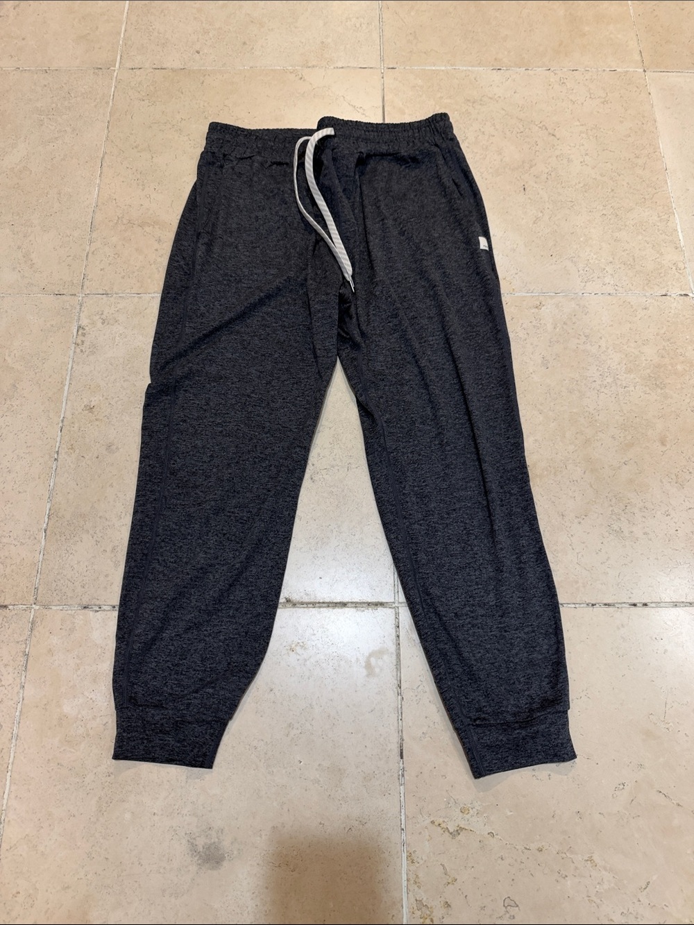 Vuori Dark Charcoal Drawstring Joggers